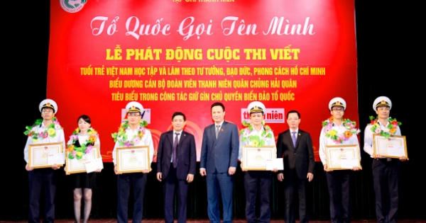 Biểu dương tấm gương đoàn viên thanh niên Quân chủng Hải quân tiêu biểu trong công tác giữ gìn biển đảo Tổ Quốc Biểu dương tấm gương đoàn viên thanh niên Quân chủng Hải quân tiêu biểu trong công tác giữ gìn biển đảo Tổ Quốc