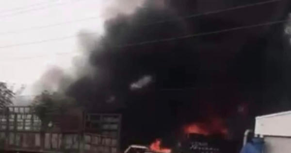 Vụ hỏa hoạn tại Công ty TISU (Bắc Ninh) không có thiệt hại về người