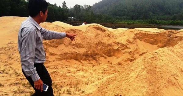 Nhiều bãi cát lậu trong 'vùng lõi' khu Chân Mây - Lăng Cô