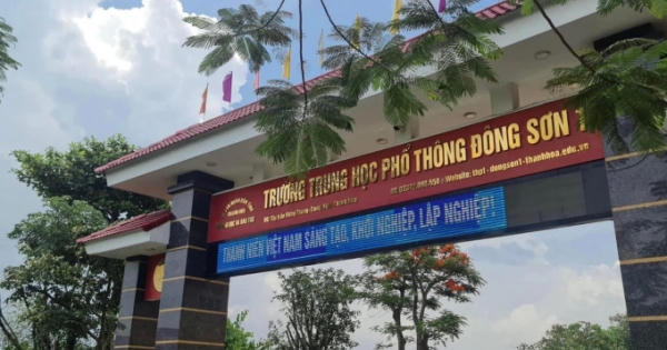 Vụ việc "lạm thu" hơn 10 triệu đồng/học sinh: Kiểm điểm Hiệu trưởng, Phó Hiệu trưởng trường THPT Đông Sơn 1