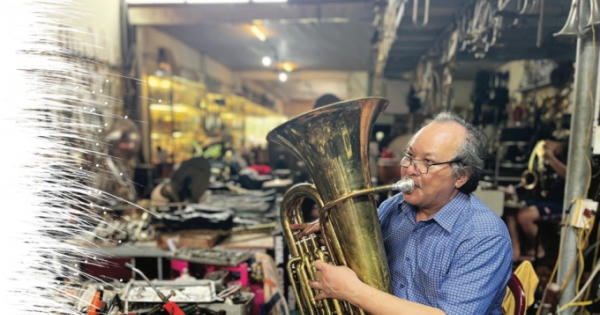 Chuyện thú vị về chiếc kèn ở làng phạm pháo