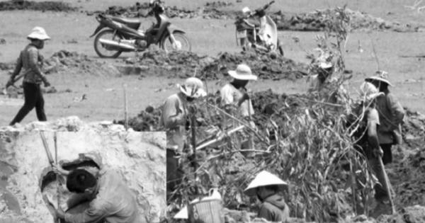 Phú Yên: Thương lái “hét giá” đá đen, dân đổ xô đào bới