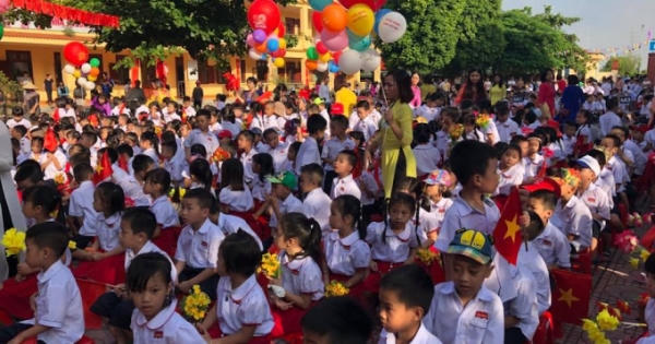 Gần 23 triệu học sinh cả nước hân hoan đón năm học mới