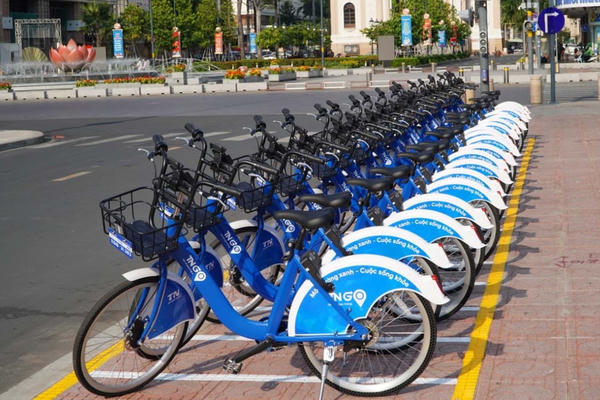 Hà Nội thống nhất tiếp tục thí điểm dịch vụ xe đạp đô thị