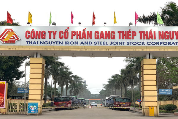 Gang thép Thái Nguyên (Tisco) thua lỗ gần 200 tỷ đồng sau 9 tháng