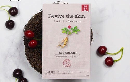 Mặt nạ hồng sâm labute revive the skin nhập khẩu bị thu hồi