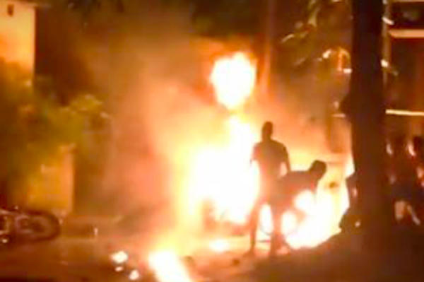 Bàng hoàng phát hiện thi thể người đàn ông chết cháy tại vườn chuối