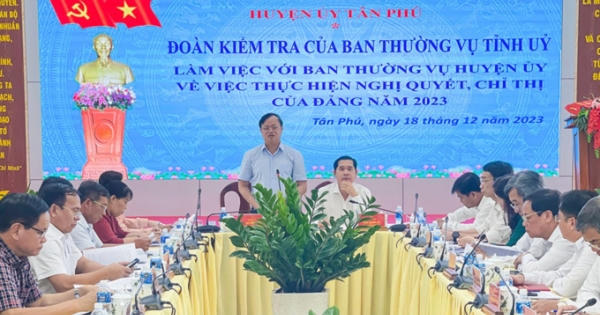 Đồng Nai: Huyện Tân Phú cần nắm bắt cơ hội để thúc đẩy phát triển kinh tế Đồng Nai: Huyện Tân Phú cần nắm bắt cơ hội để thúc đẩy phát triển kinh tế