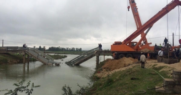 Vụ sập cầu Cơn Độ - Hà Tĩnh: Cần 19 tỷ để phục hồi
