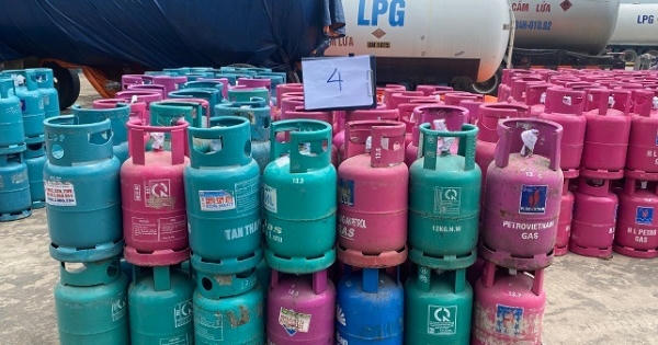 Hải Dương: Phát hiện công ty sang chiết gas trái phép số lượng lớn