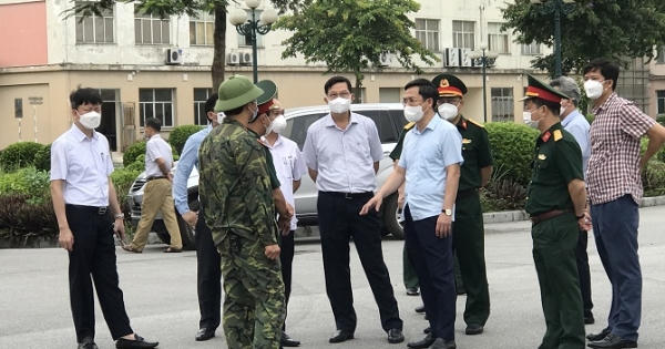 Lãnh đạo UBND TP Hà Nội yêu cầu ngăn chặn lây nhiễm chéo trong khu cách ly tập trung