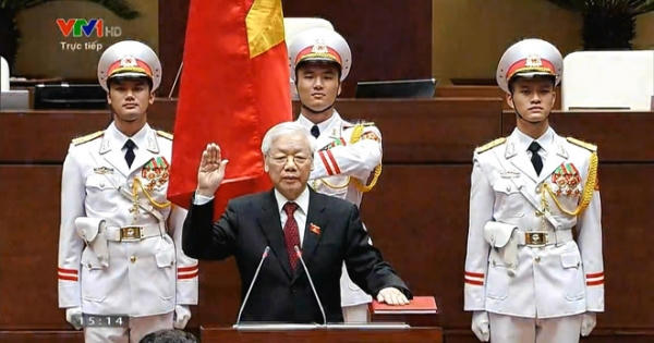 Tổng bí thư Nguyễn Phú Trọng được bầu làm Chủ tịch nước