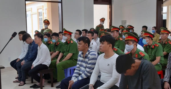 28 bị can hầu tòa vì sử dụng vũ khí, hung khí nguy hiểm
