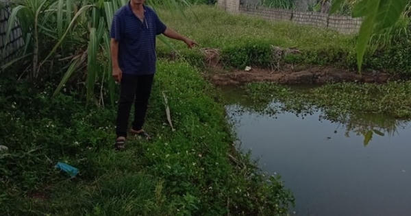 Hai chị em ruột đuối nước thương tâm ngay tại ao của nhà ông nội