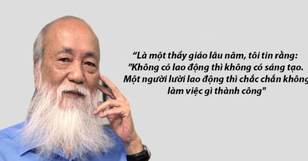 PGS Văn Như Cương và những câu nói "để đời” cho các thế hệ học trò