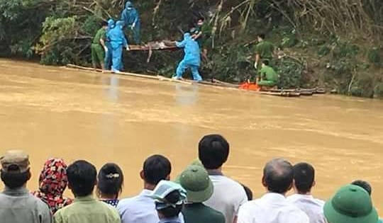 Phát hiện thi thể nam giới bên bờ sông Âm nghi của chiến sĩ biên phòng