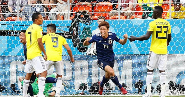 Nhật Bản đánh bại Colombia, làm nên lịch sử tại World Cup Nhật Bản đánh bại Colombia, làm nên lịch sử tại World Cup