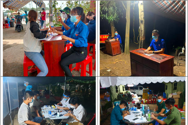 Tuổi trẻ Bình Phước tạo nên “phòng tuyến” vững chắc chống Covid-19