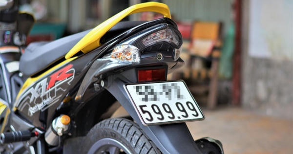 Xe máy cũ biển số đẹp được rao bán hàng trăm triệu đồng