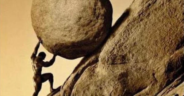 Truyền thuyết về vua Sisyphus và tảng đá vĩnh cửu