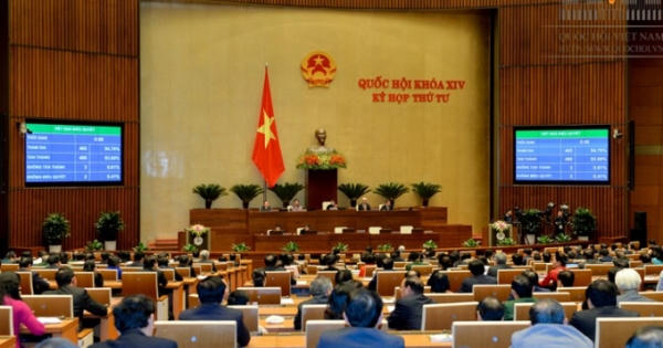 Toàn cảnh bế mạc kỳ họp thứ 4, Quốc hội khóa XIV