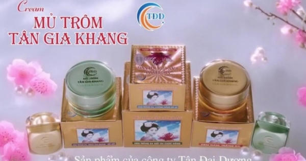 Thu hồi sản phẩm Cream mủ trôm Tân Gia Khang do không đạt chất lượng
