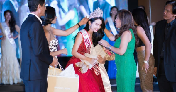 Huỳnh Vy đại thắng tại Miss Tourism Queen Worldwide 2018 giành danh hiệu Hoa hậu cùng 4 giải phụ