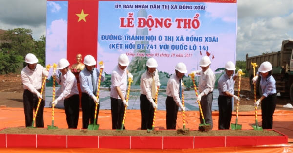 Bình Phước: Khởi công xây dựng đường tránh thị xã Đồng Xoài