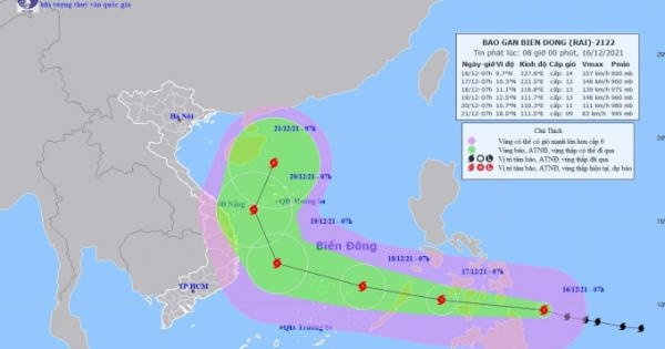 Bão RAI trở thành siêu bão và Công điện chỉ đạo ứng phó Bão RAI trở thành siêu bão và Công điện chỉ đạo ứng phó