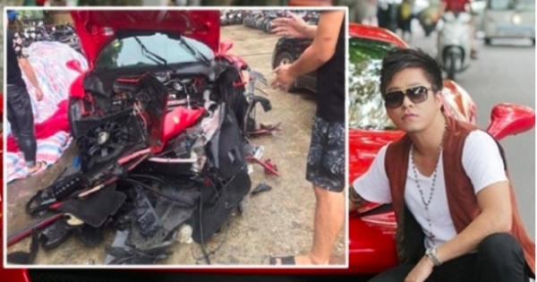 Tuấn Hưng nói gì về vụ siêu xe 16 tỉ gặp tai nạn dập nát hết phần đầu Tuấn Hưng nói gì về vụ siêu xe 16 tỉ gặp tai nạn dập nát hết phần đầu