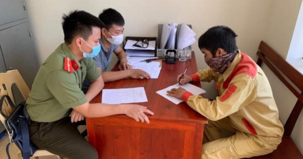 Người đàn ông cố vượt chốt kiểm soát vào vùng phong tỏa tại Hà Tĩnh
