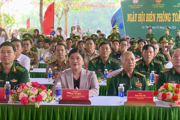 Đồng Nai: Sôi nổi Ngày hội Biên phòng toàn dân tại Lộc Thạnh