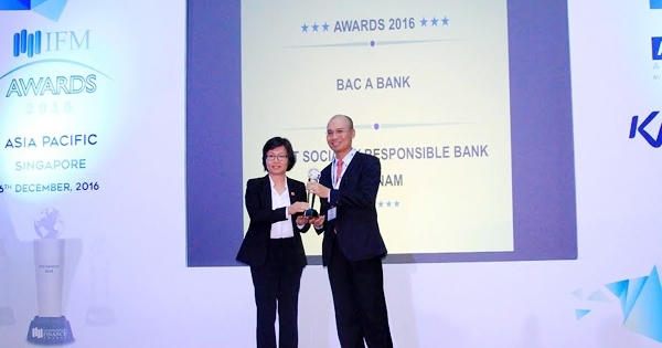 Giải thưởng “Ngân hàng dẫn đầu về trách nhiệm xã hội Việt Nam 2016” thuộc về Bắc Á