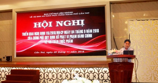 Cần Thơ: Triển khai Nghị định mới của Chính phủ về an toàn thực phẩm