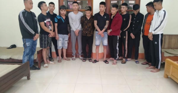 Bắc Giang: Bắt giữ 24 đối tượng cầm hung khí hỗn chiến trong đêm