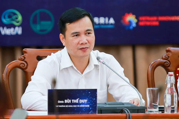 Ông Bùi Thế Duy giữ chức Phó Chủ tịch Viện Hàn lâm Khoa học và Công nghệ Việt Nam