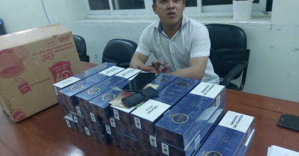 Bắt giữ đối tượng vận chuyển thuốc lá điếu nhập lập tại Bà Rịa – Vũng tàu Bắt giữ đối tượng vận chuyển thuốc lá điếu nhập lập tại Bà Rịa – Vũng tàu