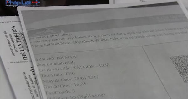 Ga Sài Gòn khuyến cáo người dân cẩn trọng trong mua vé tàu Tết