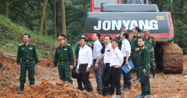 Núi Y Sơn sạt lở, PCT tỉnh Bắc Giang yêu cầu xử lý gấp