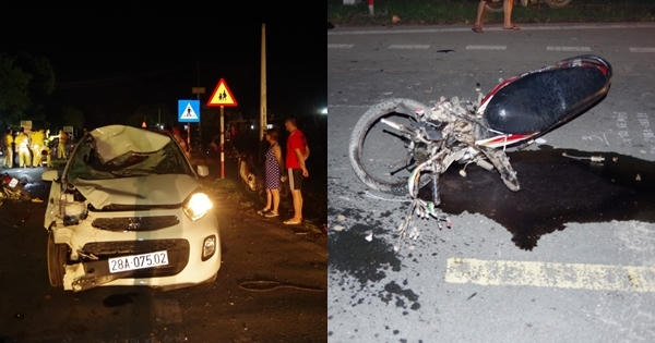 Hòa Bình: Va chạm với ô tô trên quốc lộ, đôi nam nữ đi xe máy tử vong