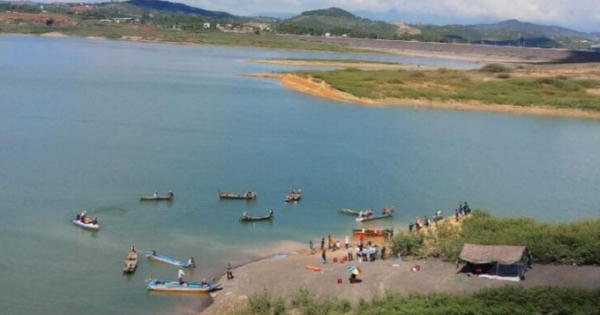 Đã tìm thấy thi thể vụ chìm tàu hút cát ở hồ thủy điện Đại Ninh