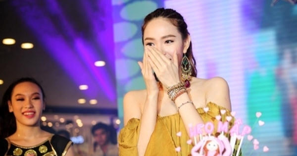 Minh Hằng xuất hiện xinh đẹp trong tiệc sinh nhật lần thứ 29