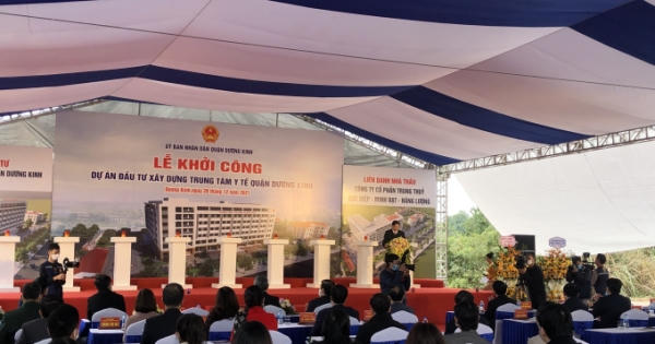 Hải Phòng: Khởi công trung tâm y tế quận Dương Kinh