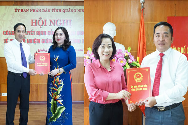 Quảng Ninh: Sở Công thương và Sở Văn hóa Thể thao có tân Giám đốc và Phó giám đốc