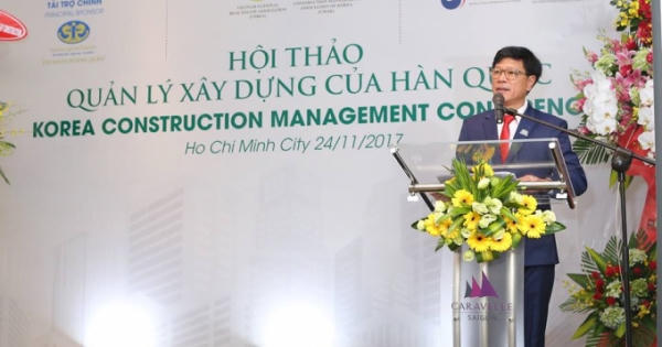 Hoàng Quân ký hợp tác sử dụng công cụ quản lý xây dựng với Hiệp hội quản lý Xây dựng Hàn Quốc