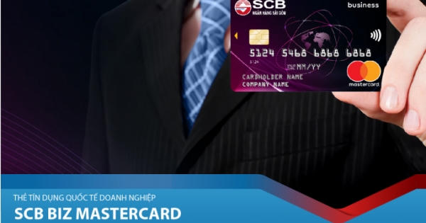Thẻ tín dụng quốc tế SCB Biz Mastercard thu hút khách hàng doanh nghiệp Thẻ tín dụng quốc tế SCB Biz Mastercard thu hút khách hàng doanh nghiệp