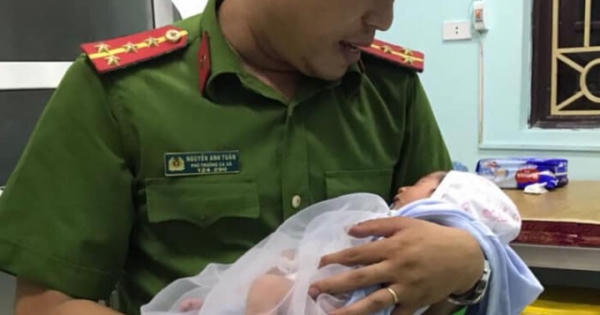 Bé trai sơ sinh bị bỏ trong làn nhựa với lời nhắn 'ai nhặt được nuôi giúp'