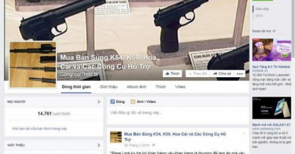 Xử lý ra sao khi mua bán và sử dụng vũ khí 'nóng'?