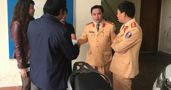 Hà Nội: Bất ngờ nhận lại xe máy SH sau 4 năm bị mất cắp