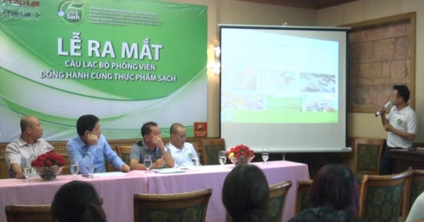 Chính thức ra mắt CLB phóng viên Đồng hành cùng Thực phẩm sạch